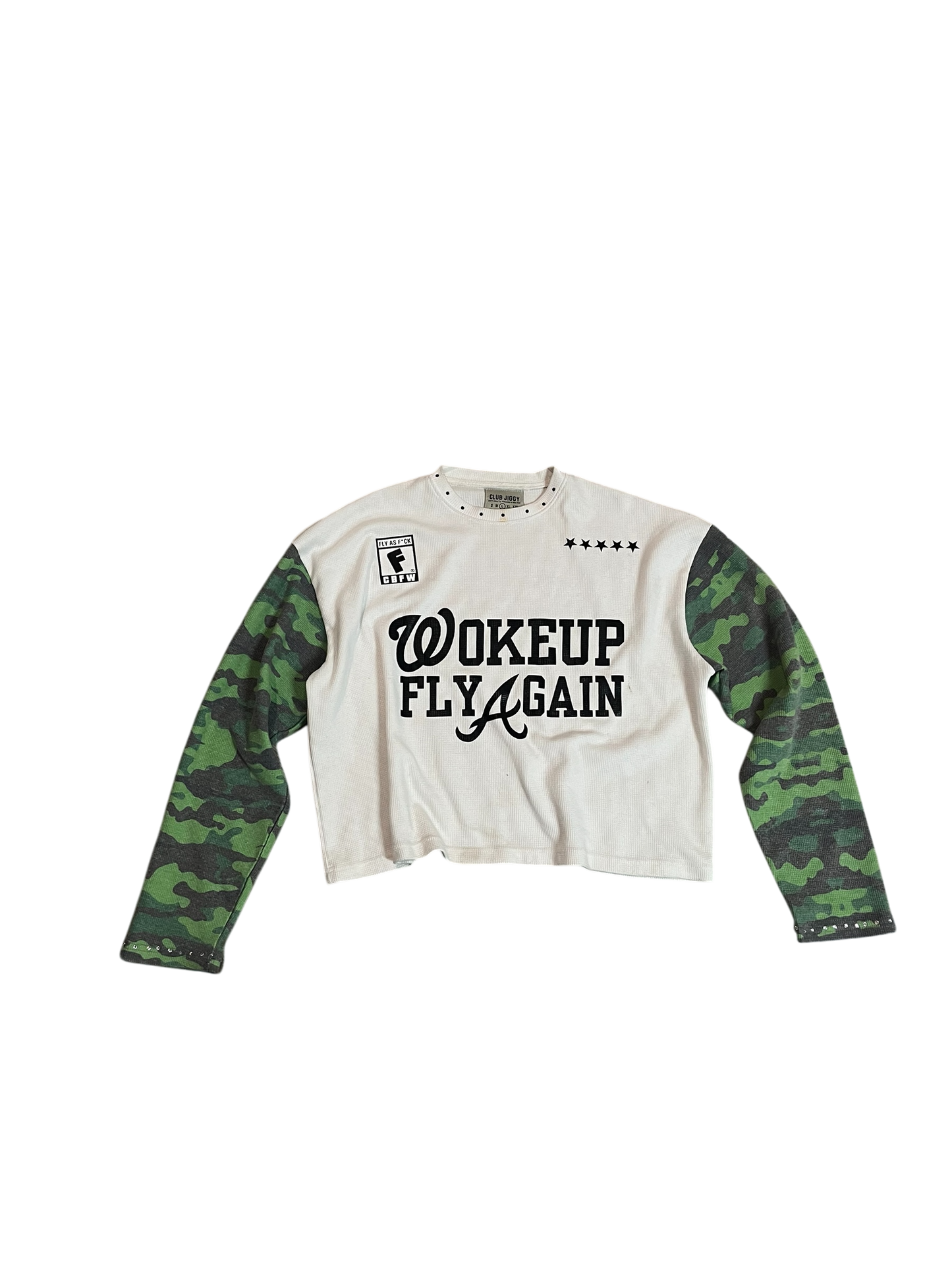 “Woke up fly again” camo thermals