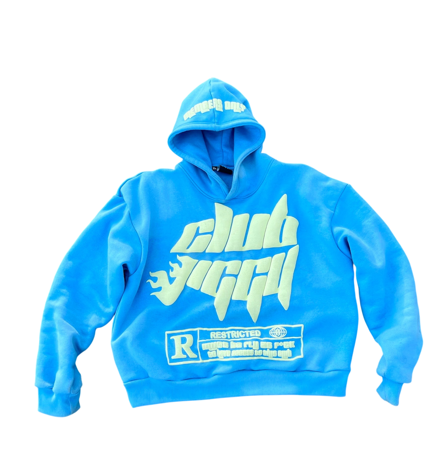 JIGGY 2.0 HOODIE “UNC” blue