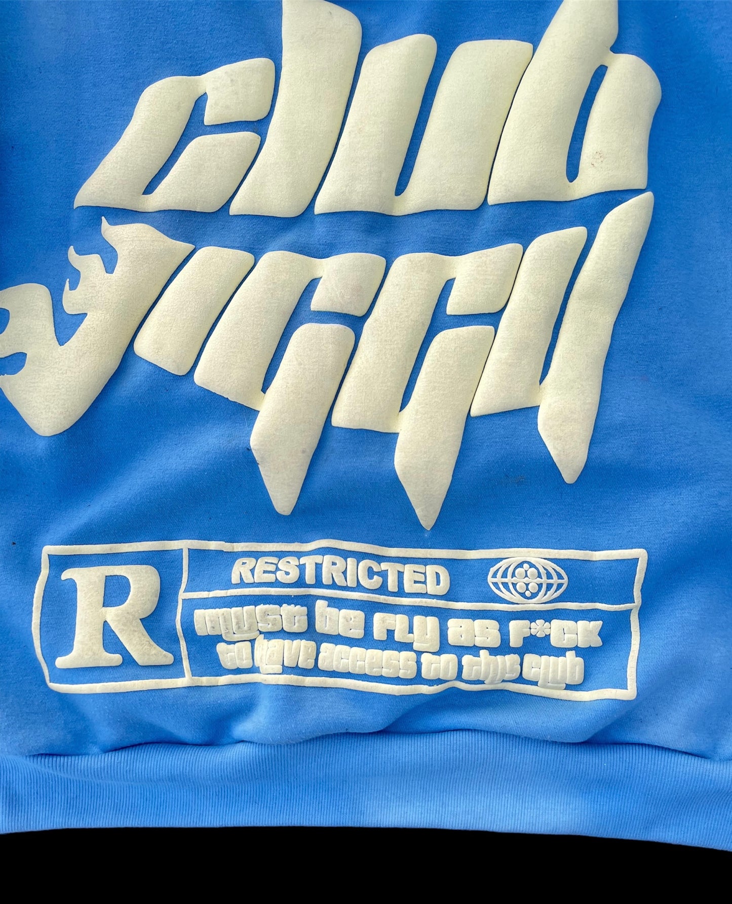 JIGGY 2.0 HOODIE “UNC” blue