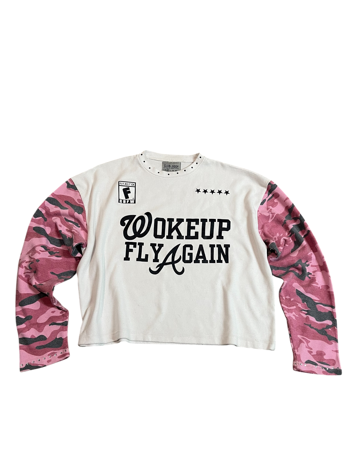 “Woke up fly again” camo thermals