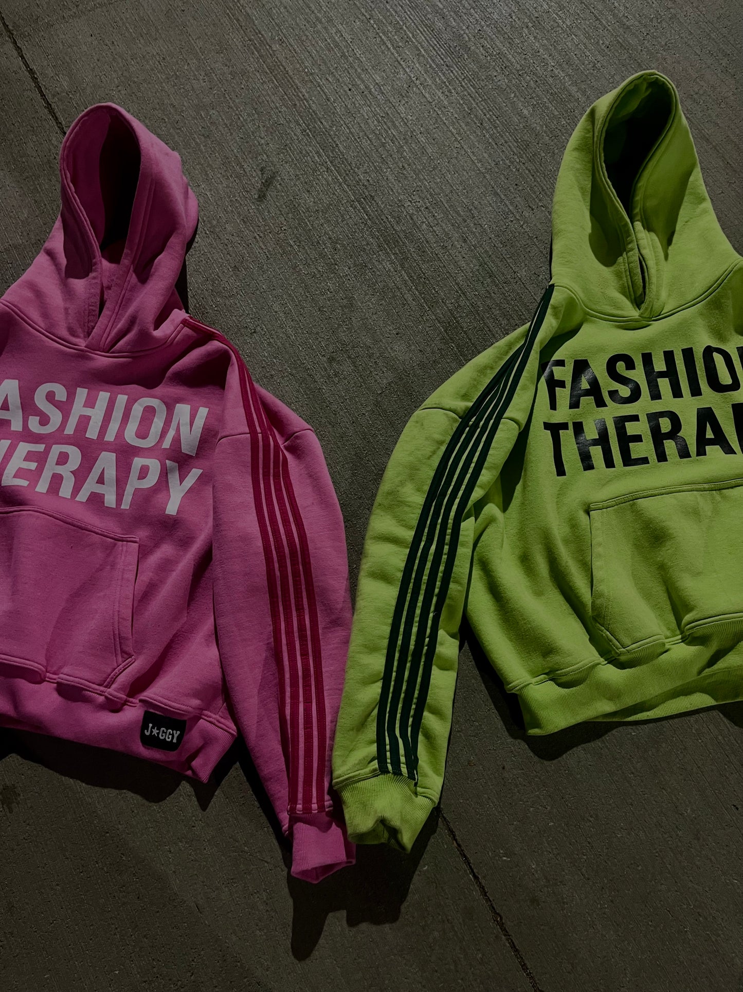 “Fashion therapy” hoodies