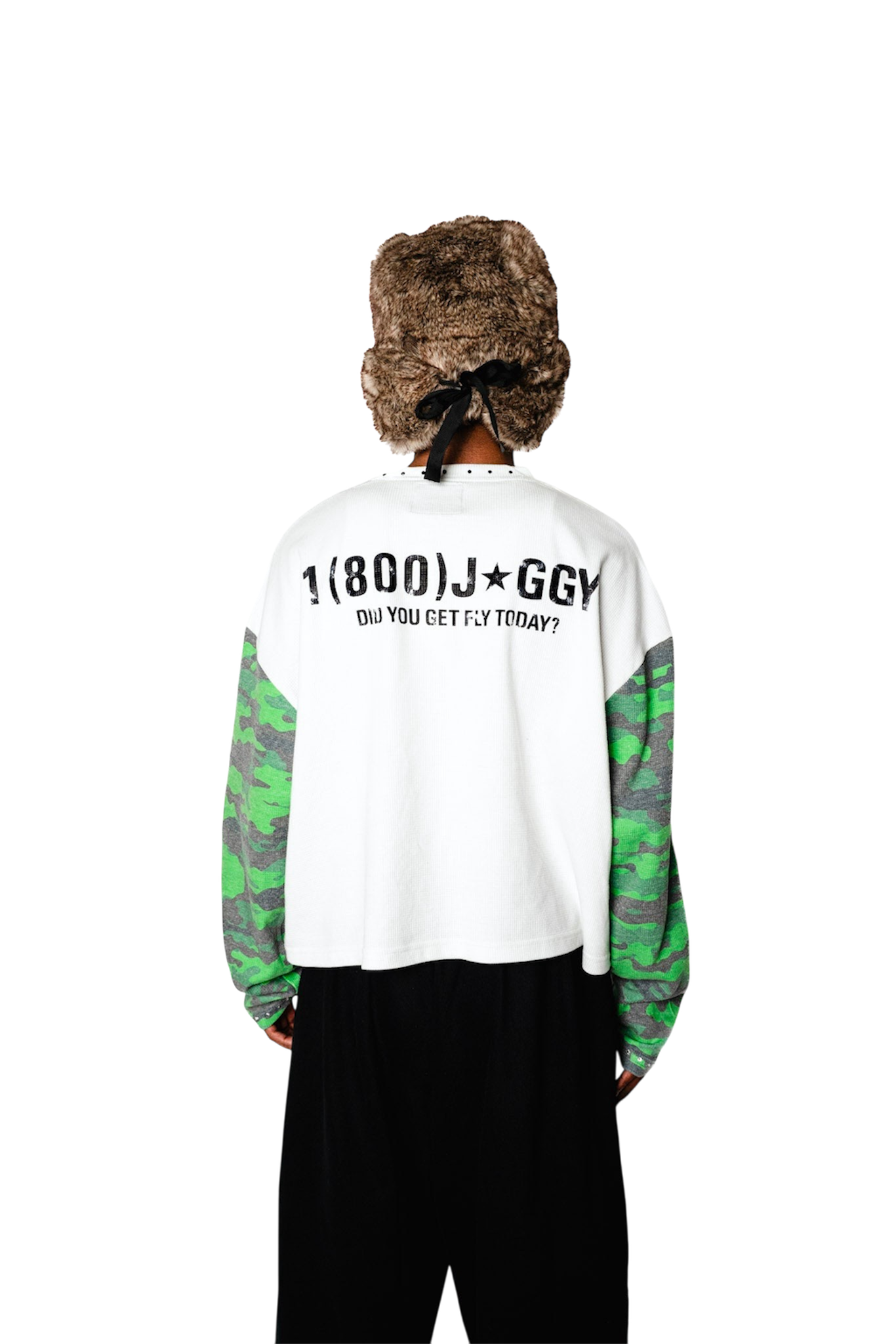 “Woke up fly again” camo thermals