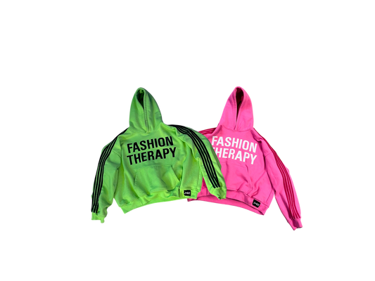 “Fashion therapy” hoodies